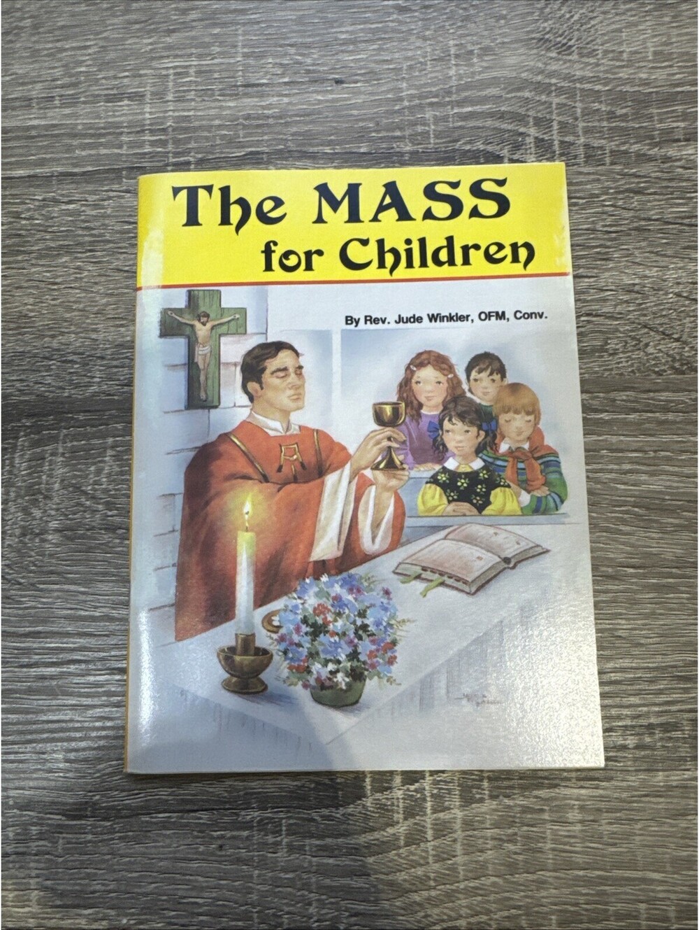 The Mass for Children Hardcover Jude Winkler 1990 EUC